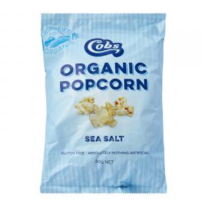 Organic Popcorn Sea Salt