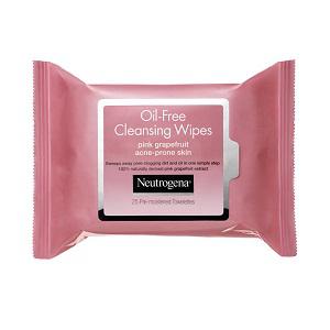 Oil-Free Cleansing Wipes - Pink Grapefruit