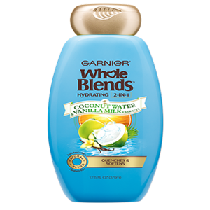 HYDRATING 2-IN-1 SHAMPOO WITH COCONUT WATER & VANILLA MILK EXTRACTS 12.5 FL OZ