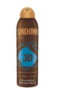 SUNDOWN® Gold Protetor Solar Spray FPS 30