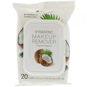 Hydrating Makeup Remover Wipes Coconut Essence