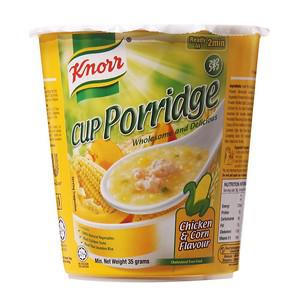 Chicken and Corn Cup Porridge