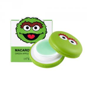 Macaron Lip Balm Special Edition in Green Apple [Sesame Street Edition]