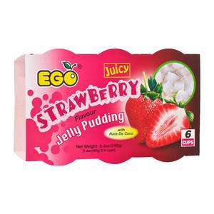 Strawberry Juicy Pudding