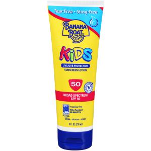 Banana Boat® Kids Tear-Free Sting-Free Lotion Sunscreens SPF 50