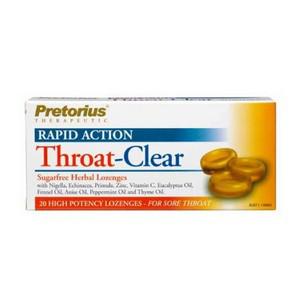 Throat Clear Lozenges Herbal