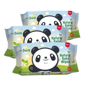 Natural Baby Wipes Set of 3