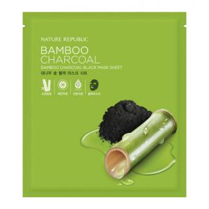 Bamboo Charcoal Black Mask Sheet