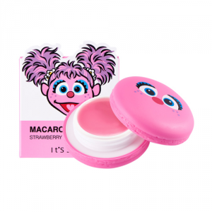 Macaron Lip Balm Special Edition in STRAWBERRY [Sesame Street Edition]