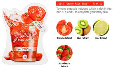 Mặt nạ cà chua Juicy Mask Sheet Tomato