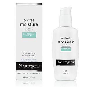 Oil-Free Moisture with sunscreen SPF 15