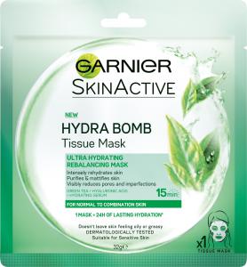 Hydra Bomb Purifying Green Tea Serum Tissue Mask 