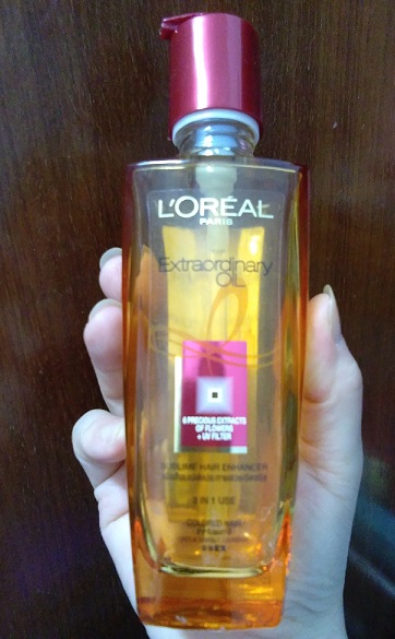 L'oreal paris elseve extraordinary oil for colored hair by L'oréal paris :  review - Hair styling & treatments