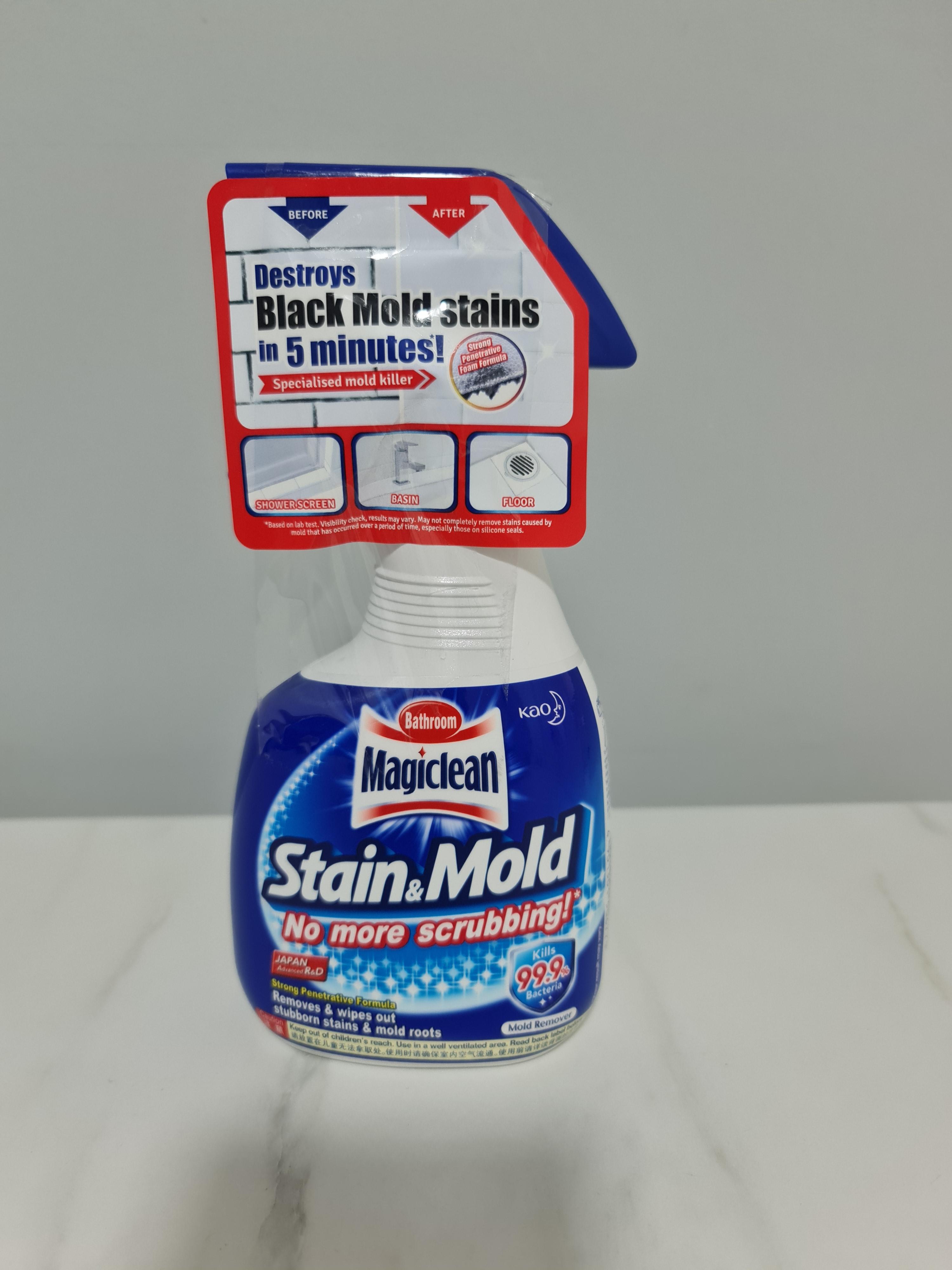Mold and magiclean stain How effective