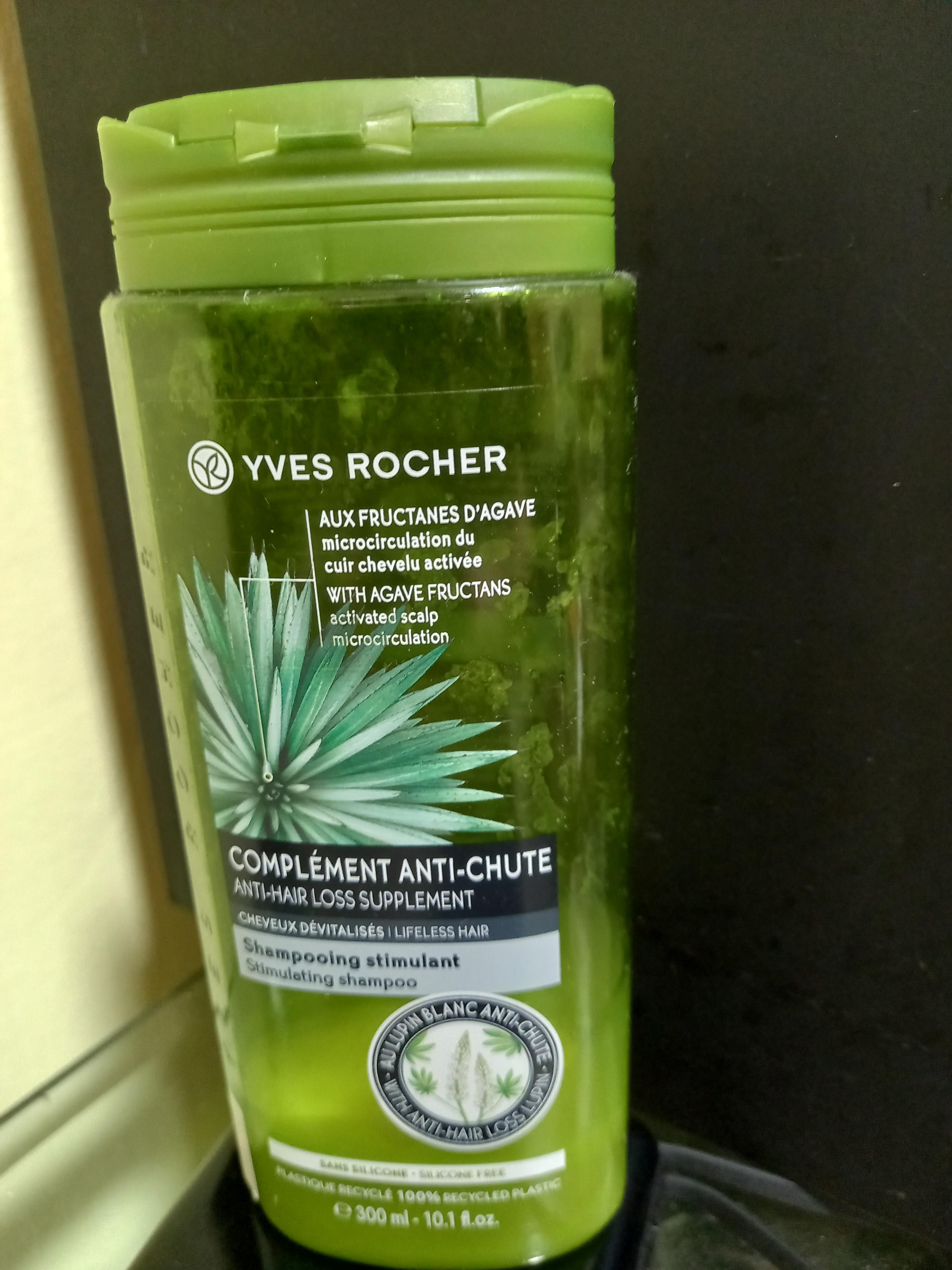 Anti-hair loss supplement stimulating shampoo by Yves rocher : review -  Shampoo & conditioner